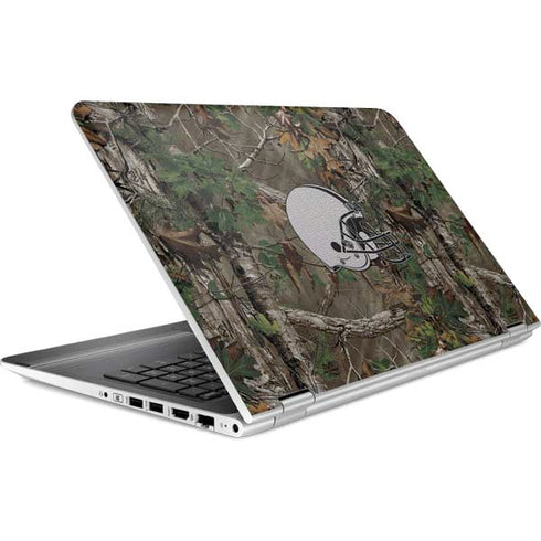 NFL Cleveland Browns Realtree Xtra Green Camo HP Pavilion Skin